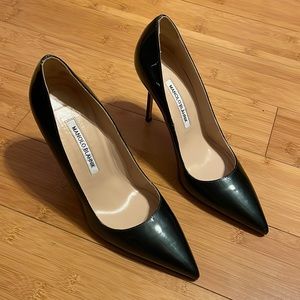 New Manolo Blahnik green pumps EU 38